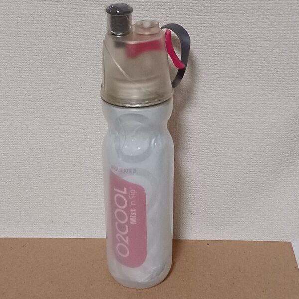 水筒 ミスト&ドリンクHYBRID BOTTLE ドリンクミスト(ミストクーラー専用タンク搭載スポーツボトル530ml)ピンク