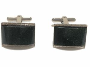  green gold stone 12.6g square cuffs [ inspection / green Gold Stone ]