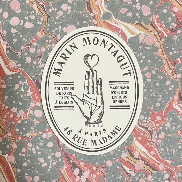Marin Montagut マランモンタギュ パリのショップカード