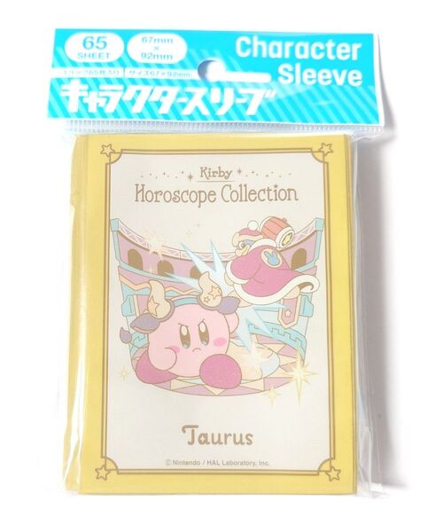 カービィ スリーブ おうし座 新品未開封品 KIRBY ホロスコープ