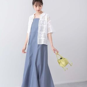 fifthフィフス ツイルマーメイドキャミワンピース ブルー キャミワンピ ワンピース ロングワンピース マキシワンピース