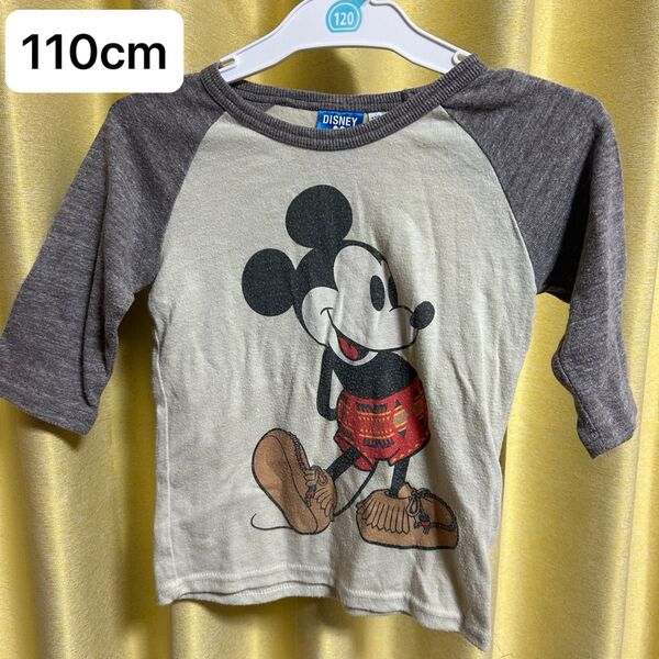 Disney Jeans 子供服 キッズ 長袖 ロンT 110cm
