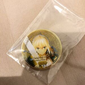 ufotable 15 anniversary commemoration medal manner can badge Saber Fate UBW 15 anniversary exhibition cafe dining