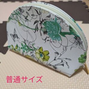ポーチ 花柄 普通サイズ 小物入れ 内ポケット無し