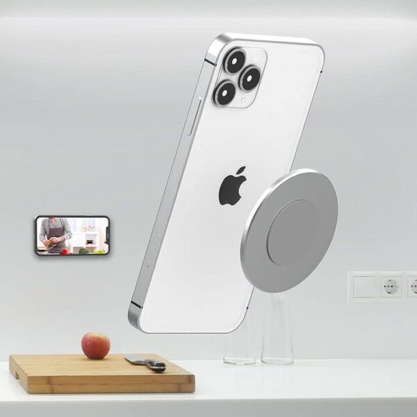 iPhone 12シリーズ 磁気スタンド 磁気ホルダー 壁取付磁気 キッチン