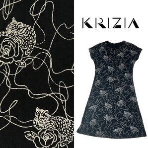 Krizia クリツィア ワンピース 虎柄 アニマル
