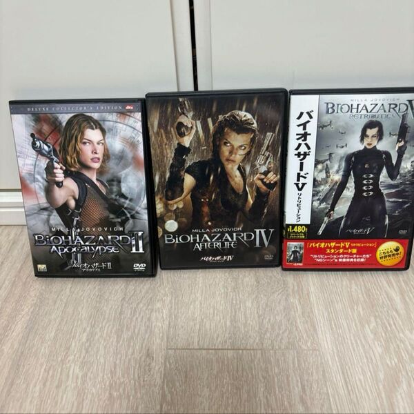 バイオハザード シリーズ DVD3本セット
