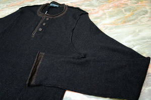 New ★ Dolce &amp; Gabbana Dolce &amp; Gabbana Luxurious Virgin Wroom 100 % Lin Rib Lib Carcoal Grey ★ Cool