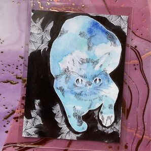 トレカサイズ原画『空』
