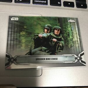 2019 topps chrome スターウォーズ ルーク レイア