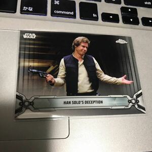 2019 topps chrome スターウォーズ ハン ソロ