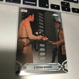 2019 topps chrome スターウォーズ レイ フィン