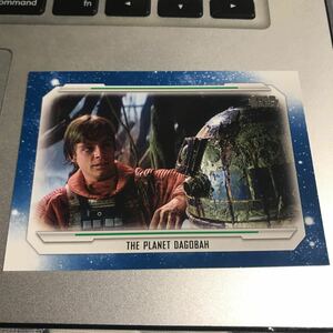 2019 topps スターウォーズ SKYWALKER SAGA ルーク R2-D2 ブルー