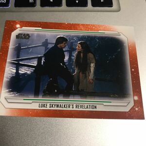 2019 topps スターウォーズ SKYWALKER SAGA ルーク レイア オレンジ