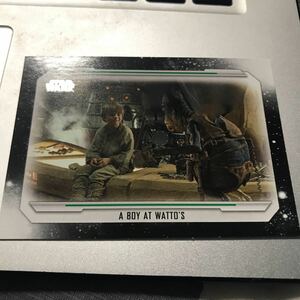 2019 topps スターウォーズ SKYWALKER saga アナキン ワトー