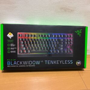RAZER BLACKWIDOW V3 TENKEYLESS -YELLOW SWITCH-JP-BLACK(日本語レイアウト)