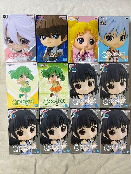 12点 Qposket フィギュア キューポス 遊戯王 黒バス セーラームーン 黒子のバスケ セラムン プライズ Eternal