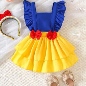 新品たぐ 白雪姫 コスプレ 18-24ヶ月 ハロウィン