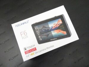 FEELWORLD F6 Plus Touch operation HD 1920 x 1080 IPS camera video monitor touch screen 5.5 -inch 4K HDMI output / input 