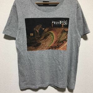 [即決古着]VOLCOM/ボルコム/フォトTシャツ/半袖/ストーンロゴ/ヘザーグレー/Mサイズの画像1