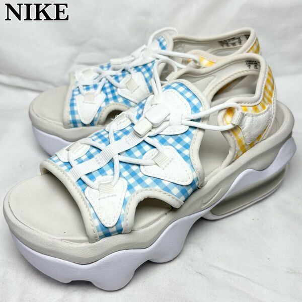 【極美品】NIKE WMNS AIRMAX KOKO SANDAL チェック柄