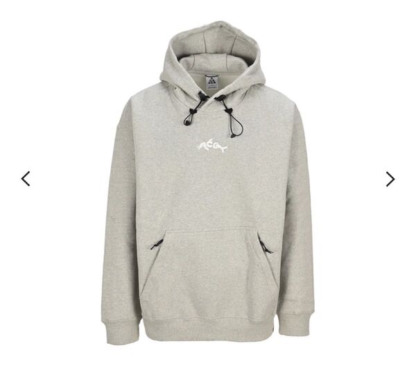 ナイキ ACG ドルフィン グラフィック パーカー L グレー