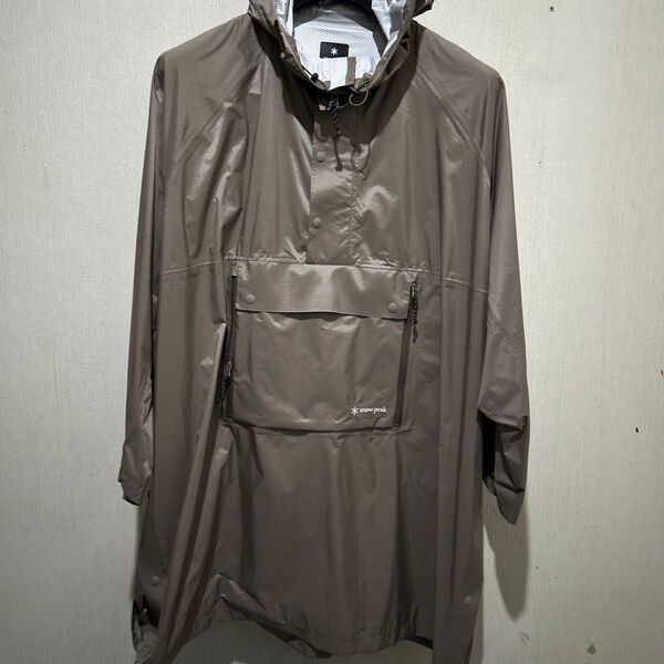 Snow peakポンチョ