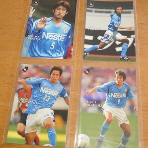 ジュビロ磐田 黄金期 2004カルビーJリーグカード 4枚セット 田中誠 藤田俊哉 福西崇史 中山雅史