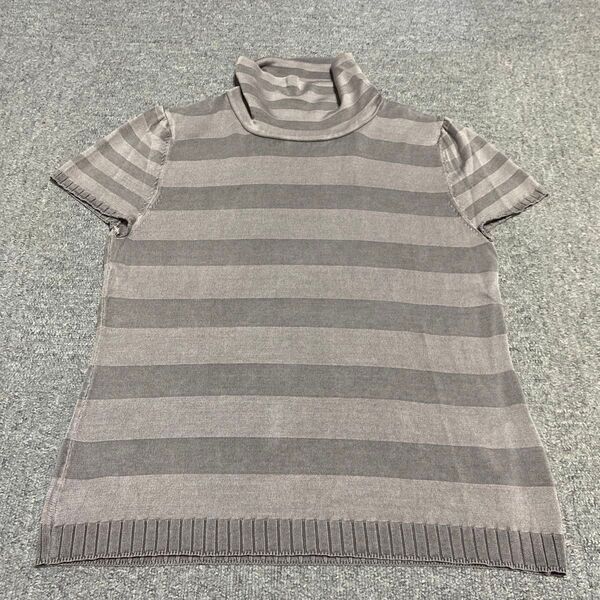 GIANNI LO GIUDICE ハイネック 半袖カットソー Tシャツ
