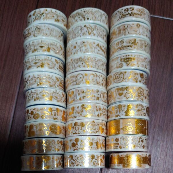 金色マスキングテープ