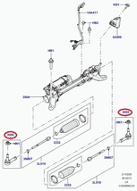 【新品】 レンジローバーヴォーグ レンジローバースポーツ ステアリングラックエンド　LR033534 左右共通　14Ｍ　社外品_画像2