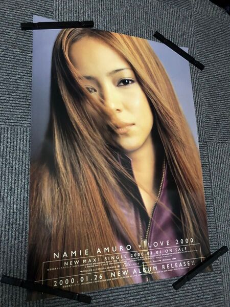 安室奈美恵 LOVE 2000 告知ポスター 非売品 販促