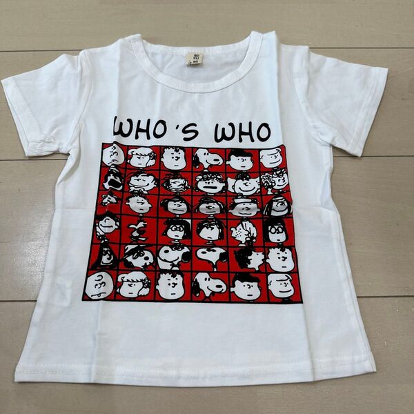 韓国子ども服 韓国子供服 スヌーピー 半袖Tシャツ 100 サイズ11