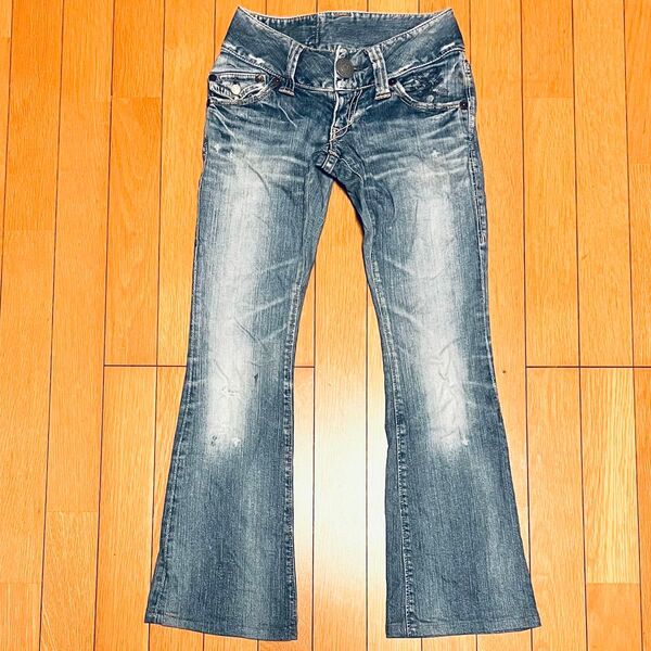 ヒステリックグラマー KINKY JEANS フレアデニム ブーツカット H