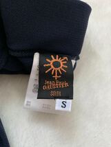 Jean Paul GAULTIER SOLEIL sizeS イタリア製ティアードロングスカート ジャンポールゴルチェ パワーネット ネイビー 紺_画像8