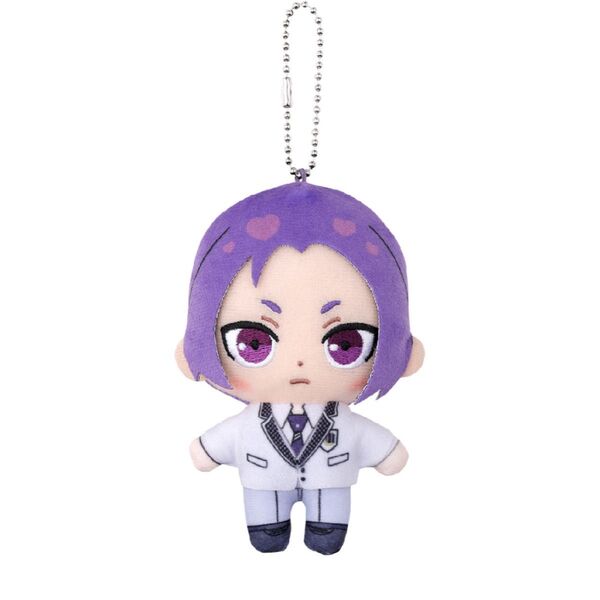 ブルーロック ぷにとっぷ カプセルぬいぐるみこれくしょん3 御影玲王 みかげ れお ちびぬい キーホルダー 制服 ぬいぐるみ 白宝