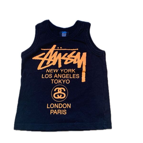 stussy キッズ ベビー タンクトップ レア 廃盤