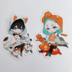 さくしゃ2 ステッカー サンキューマート