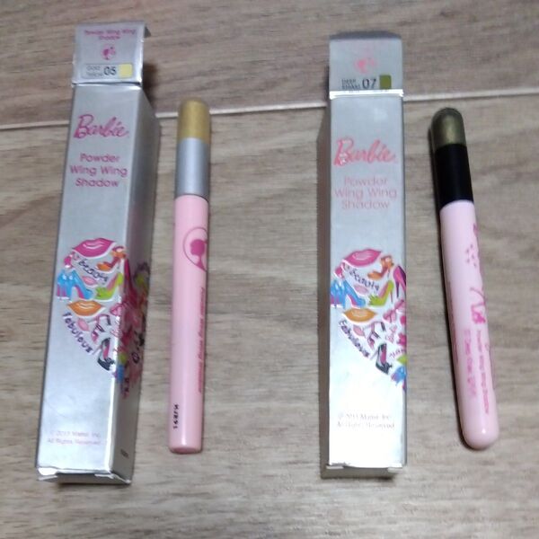 Barbie パウダー WWアイシャドウ#05と07バービーコスメ アイメイク目力 化粧品ビューティー美容美顔目もと目元美白ギャル