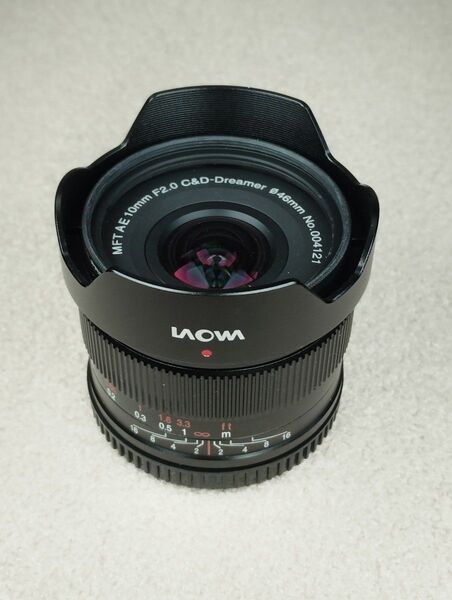 LAOWA 10mm F2 ZERO-D マイクロフォーサーズ用