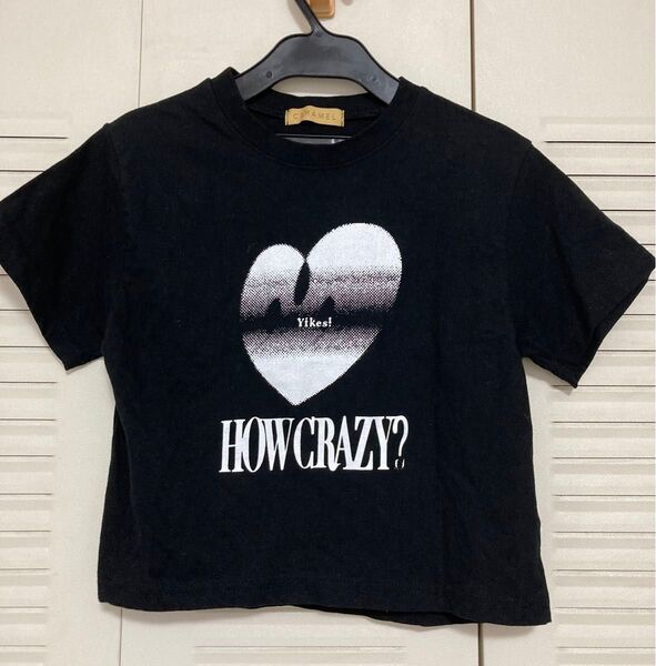 Tシャツ ショート丈 韓国