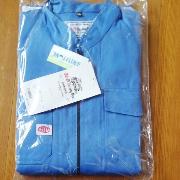 オートバイ印作業つなぎ服 長袖LLサイズ