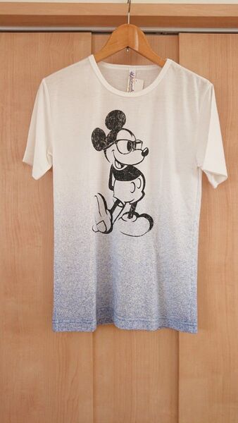 新品 ミッキー Disney Tシャツ 半袖 M ホワイト