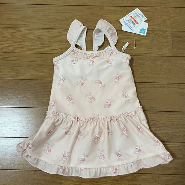 水着 ワンピース ワンピース水着 スクール水着 ベビー水着 ベビー服 プール うさぎ 夏