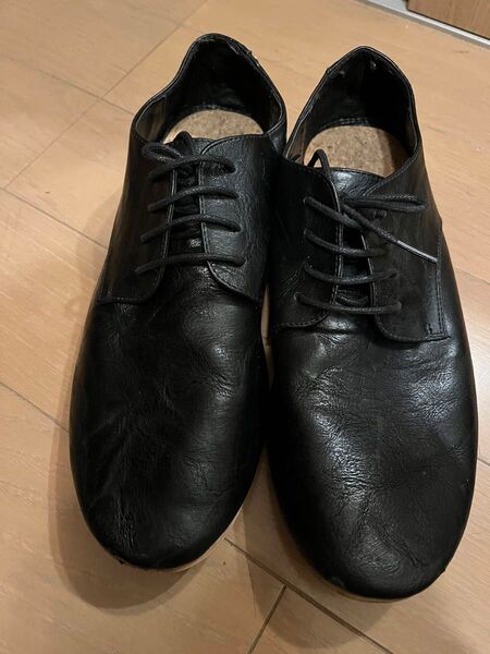 バブーシュ 革靴 ブラック 26cm
