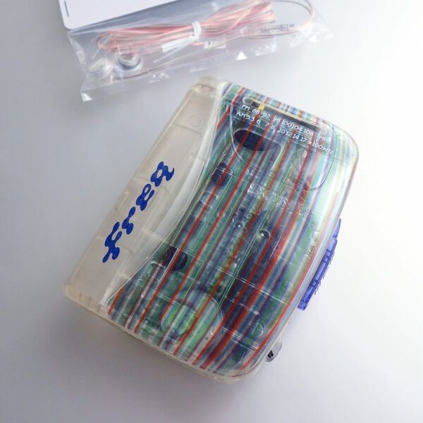 【動作整備品】希少 ソニー FMステレオ ラジオチューナー 簡易ワイド化 カセットテープ ウォークマン WM-FQ01