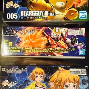 HGBF ガンダムビルドファイターズ系 ベアッガイ III ホシノフミナ 一番くじビルドバーニング セット未組立