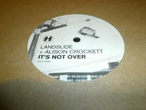 LANDSLIDE + ALISON CROCKETT / IT'S NOT OVER /UK GARAGE/UKG/ブロークンビーツ