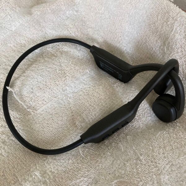 骨伝導イヤホン(無線) Bluetooth ワイヤレスイヤホン イヤホン ブラック ワイヤレス