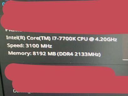 CC2-080403 動作保証 CPU Intel Core i7 7700K 4.2GHz 4コア8スレッド KabyLake PCパーツ インテル 動作確認済み